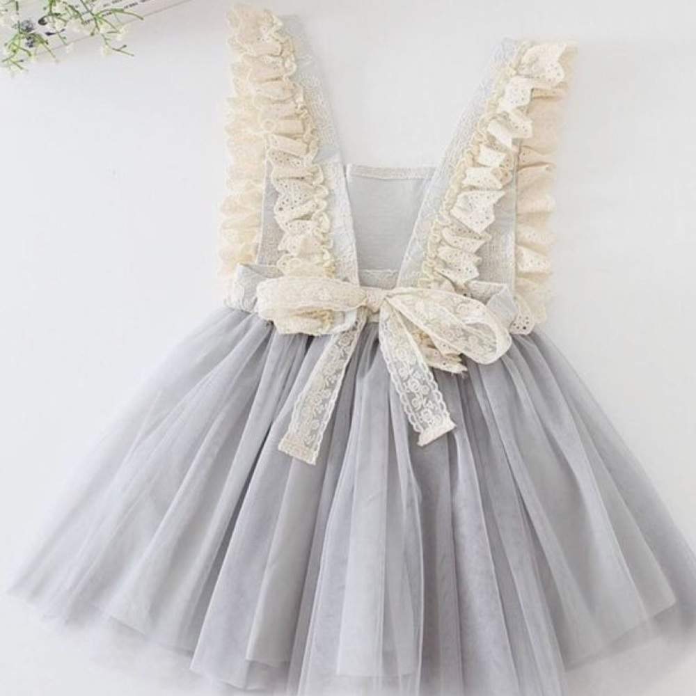 Trendsetter tulle Dress euc 12 mo